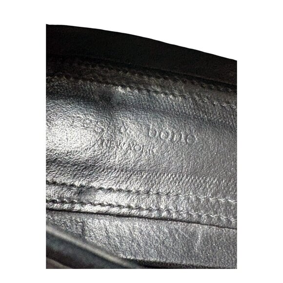 Rag Bone Tate Black Calfskin Loafers Made in Italy - Picture 3 of 10